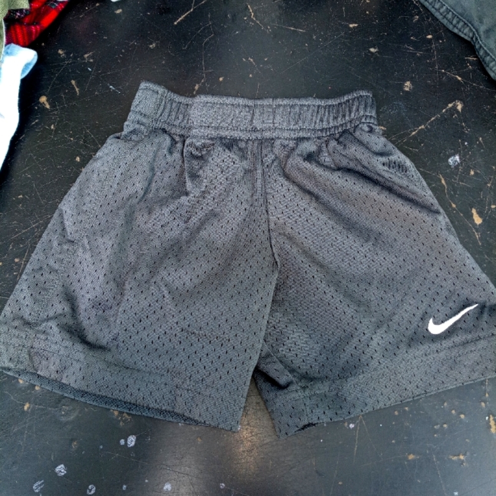 Nike Women's Black Mesh Athletic Shorts